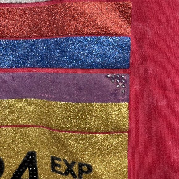 Vie + Riche Paris Men's T-Shirt Stonewashed Crystals Super 24 EXP Film Kodak 3XL - Picture 7 of 8